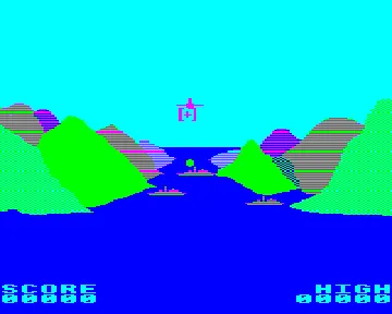3D Bomb Alley (1984)(Software Invasion) screen shot game playing